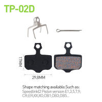 2 Pares De Frenos De Disco Para Bicicleta MTB Pads Hidráulicos Compatible Con SHIMANO SRAM AVID HAYES Piezas De Ciclismo Semi-Metales - details 6