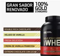 Whey Gold Standard, 100% Whey, 71 Dosis, 2.25 kg, Sabor Strawberry -Cookies and cream -Vainilla ICE cream-French Vanilla Creme-Extreme milk Chocolate-Doble rich chocolate - details 2