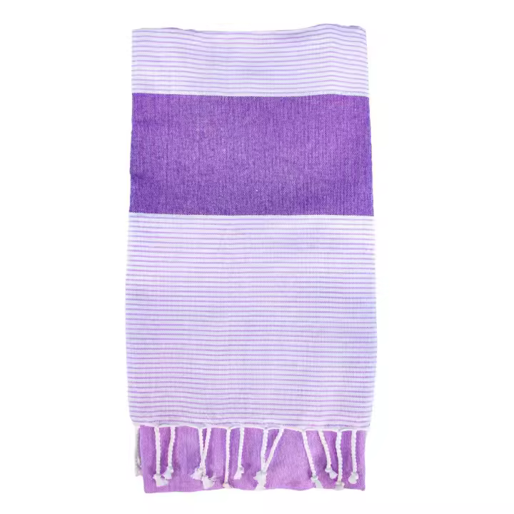 SUN & SURF Fouta de Playa Doble 100% Algodón 160x200 cm - Toalla Ligera y Versátil - 1