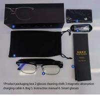 2024 Cámara inteligente música gafas de sol auriculares inalámbricos Bluetooth auriculares HIFI sonido auriculares conducción gafas manos libres llamada - details 19