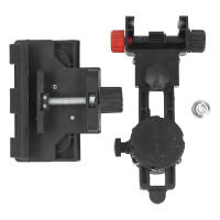 Adaptador De Ajuste Fino Con Base Pivoteable De 360 Grados Y Clip Soporte L Para Nivel De Láser Montado En Pared Y Techo - details 2