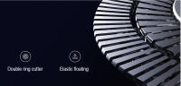 Afeitadora Eléctrica XIAOMI MIJIA Para Hombres Con Cabeza Flotante De Dos Pliegues Cuchilla Recargable USB a Prueba De Agua Máquina De Afeitar Portátil - details 3