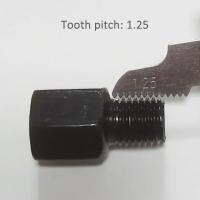 Adaptadores De Espejo Para Motocicleta 1 Pares Negro Conversión De Espejos Traseros Tornillos M10 10MM M8 8MM Hora Anti-hora Izquierda Derecha Material De Aleación - details 6