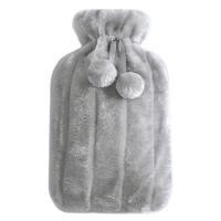 Funda De Botella De Agua Caliente De 2L De Goma Invierno Calentador De Manos Y Pies Resistente a Explosiones Cubierta De Peluche Para Botella De Agua Caliente - details 1