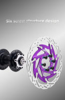 VXM Disco De Freno Bicicleta 160mm MTB Ciclismo Hidráulico Ultraligero Con 6 Tornillos Enfriamiento Hollow Pads Dissipación Fuerte Rotor Flotante - details 6