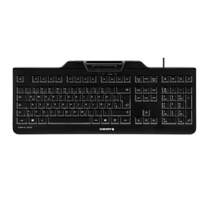 Teclado de Membrana Cherry KC 1000 SC Negro - 1