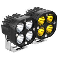 Spotlights LED Para Motocicleta 10-32V 3 Pulgadas DRL Luz De Trabajo Para Automóvil Accesorios 4x4 Offroad Faros Antiniebla - details 5