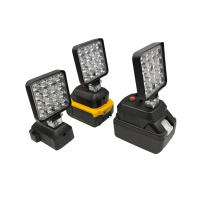 Luz De Trabajo LED 48W Torcha Compatible Con Herramientas Cordless Makita Dewalt Milwaukee 20V Reparación De Automóviles Con Batería - details 0