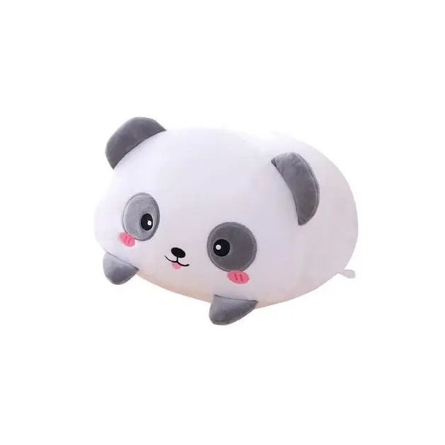 Lindo peluche de panda blando, almohada corporal de 20 cm y 8 pulgadas, regalo de peluche kawaii súper suave para niños y novias, lavable - 1