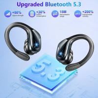 Auriculares Bluetooth 5.3 Inalámbricos Impermeables Con Cancelación De Ruido Pantalla LED 75H Reproducción Tws In-ear Auriculares Con Micrófono - details 7
