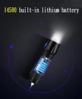 Linterna Táctica Recargable LED Mini Con COB+XPE Torcha Portátil Para Camping Luz De Enfoque Zoomable Con Clip De Pluma Impermeable Y Fuente De Luz LED - details 12