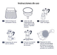 DESEOS Family cafetera aluminio inducción | Cafetera moka | 3, 6, 9, 12 tazas | Apto para inducción, gas y vitrocerámica | Uso doméstico y oficina - details 0