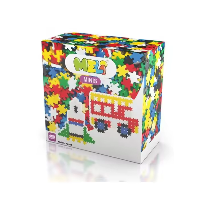 Meli Minis 400pzas - Set de Miniaturas para Coleccionar - Ideal para Niños y Coleccionistas - Juguetes Divertidos y Coloridos - 1