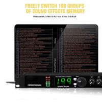 Procesador De Audio Digital Profesional Con Efecto De Reverbeneración Y Igualizador DSP Multifunción Para Grabación De Música - details 8