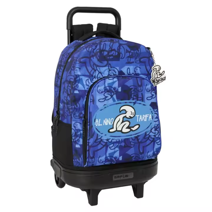Mochila Grande Con Ruedas Compact Extraible El Niño "Roller" 33X45X22Cm (Safta 612532918) - 1