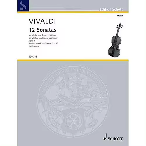VIVALDI A. - SONATAS V.2 (7-12) (12) (V) - OP.2 - 1