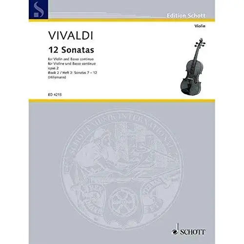 VIVALDI A. - SONATAS V.2 (7-12) (12) (V) - OP.2 - 1