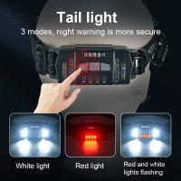 Linterna Frontal LED Potente Con Sensor XPE+COB 7 Modos Para Pesca Y Caza Batería 18650 Luz De Cara Impermeable Con Ángulo De 180° - details 25