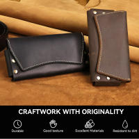Bolsa De Cintura Para Hombre De Cuero Genuino Retro 1 Pieza Dos Maneras De Usar Con Clip De Cuero Multifuncional Bolsa De Teléfono Zero Monedero - details 9
