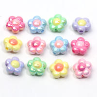 10pcs Abalorios De Acrílico En Forma De Girasol AB 16mm 6 Colores Para Creación De Joyería Pulseras Bolso Llavero Accesorios - details 4