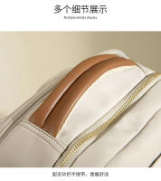 Mochila de lujo para ordenador portátil para mujer, bolsa de cuaderno de tamaño de 15,6 pulgadas, gran espacio de cabina, bolsa de viaje de negocios, bolsas de libros para niña, bolsillo con cremallera grande - details 12