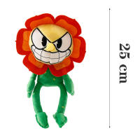 Muñeco De Peluche Cuphead 23-30cm Juego De Aventura Mugman El Diablo Chalice Legendaria Muñeco De Peluche Para Niños Regalos Material COTON Relleno PP Cotton - details 10