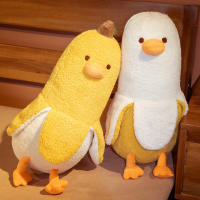 Nuevos Juguetes De Peluche Creativos De Banano Pato 50/70cm Almohada Suave De Algodón Para Decoración De Casa Regalo Para Niñas - details 1