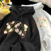 Sudadera De Cuello Alto Holgada Coreana Casual Deportiva Para Hombres Y Mujeres Sudadera De Colores Múltiples De Algodón Oversized - details 2