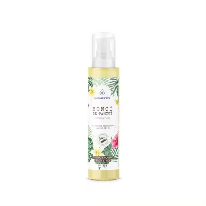 Aceite seco Monoi de Tahití 125ml - Esential aroms - HIdratante nutritivo piel - 1