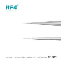 Aguja De Precisión RF4 RF-TZ01 De Acero Inoxidable Extra Fina Para Reparación De Teléfonos Móviles Computadoras Y Placas Base - details 3