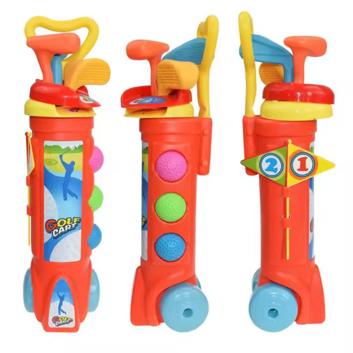 Juego de minigolf para Padres and Hijos, juego de juguetes deportivos al Aire Libre, pelota de fitness para deportes de interior y exterior - 1