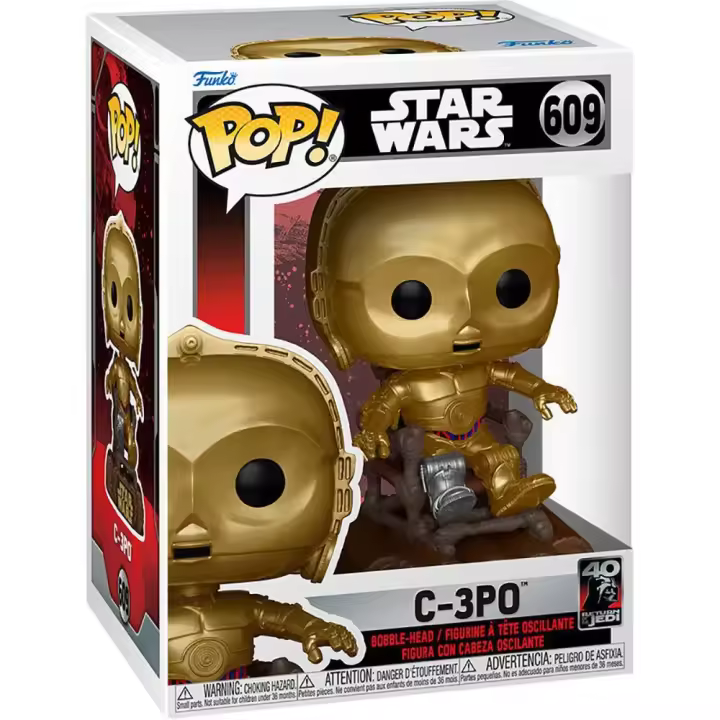 Funko Figura Pop Star Wars 40th C 3po - 1