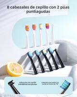 Fairywill Cepillo De Dientes Eléctrico Sonico FW-507 Para Adultos Con Carga USB Estuche Y Cabezas De Cepillo 5 Modos Inteligente Tiempo - details 6