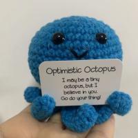 Muñeco De Peluche Positivo Capybara Divertido Octopus Potato Abrazo Emocional Regalo De Navidad Figura De Textil Y Fibra - details 6