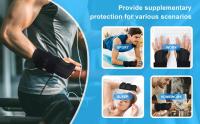 1PC Soporte De Muñeca Ajustable Para Deportes Y Alivio Del Dolor Idóneo Para Levantamiento De Pesas Material De Poliéster Y Nylon - details 5