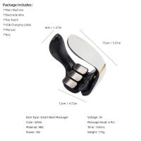 Masajeador TENS de pulso para cuello, masajeador con calor para aliviar el dolor, tejido profundo, punto gatillo, relajación Cervical, 6 cabezales - details 8