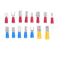 Kit De Conectores De Cable 280pcs Terminales Aisladas Macho Y Hembra Soldadura Fría Spade Butt Conector Kit De Terminales De Crimpado - details 1