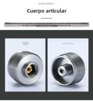 Estufa De Camping CAMPINGMOON Z03 De Aleación De Aluminio Con Joint Elevado Adaptador De Tanque De Gas Para Cocina De Camping - details 3