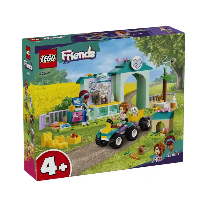 Lego Friends Clínica Veterinaria de Animales de la Granja 42632 - 1