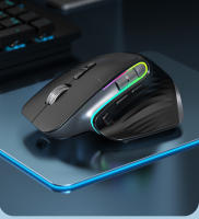 Ratón Inalámbrico Bluetooth 2.4G Recargable Con LED RGB De 12 Colores Ergonómico Para Juegos Compatible Con Computadora Laptop iPad - details 0