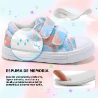 Zapatillas De Lona Para Niños Y Niñas Con Doble Correa De Dibujos Animados Zapatos Casuales Transpirables Y De Secado Rápido Para Edades 7-12m a 12+y - details 16