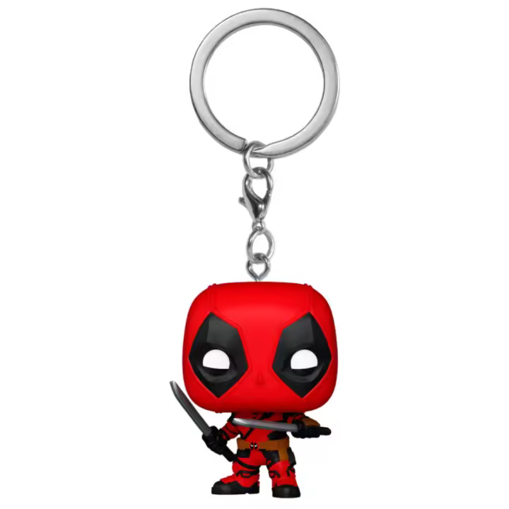 Llavero Pocket POP Marvel Deadpool & Wolverine DeadpoolFigura  Coleccionable - Idea de Regalo- Mercancia Oficial - Juguetes para Niños y Adultos - Movies Fans - Muñeco para Coleccionistas y Exposición - 1