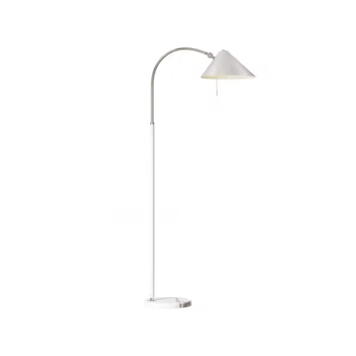 Fabrilamp - Pie Salon Empire 1xe27 Blanco 167x30x85 Cm - 1