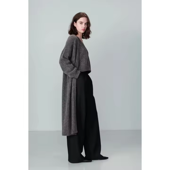 Grace And Mila Cardigan Mujer Narino Antracita - 1