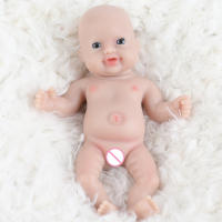 Muñeca Reborn De Silicona IVITA 7" Para Niñas Muñeca Preemie Realista Miniatura Juguete Antiestrés Educativo Para Niños - details 6