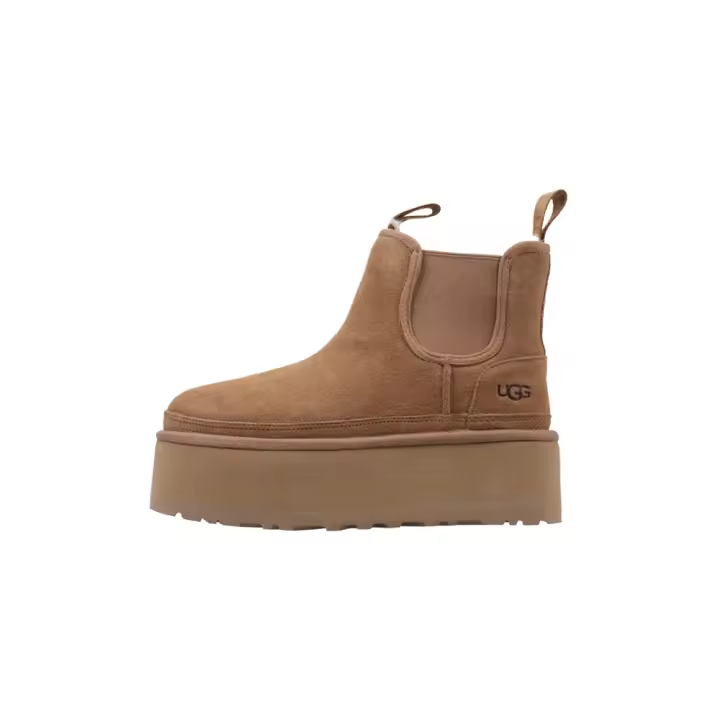 UGG Neumel Platform Chelsea Botín Plataforma Mujer Cuero - 1