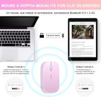 Funda con teclado y ratón, compatible con iPad Air5/Air4/Air6-10.9/11, teclado Bluetooth inalámbrico universal desmontable. - details 0