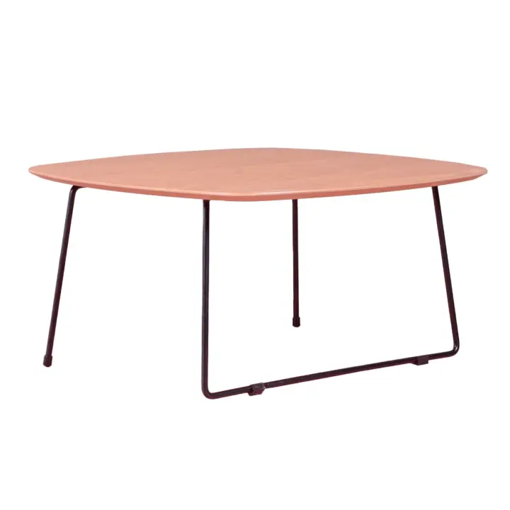 Nest Dream - Mesa de centro cuadradada en madera de roble (80x80cm) - Modin - 1