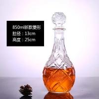 Decantador De Vino Y Licor De Vidrio Libre De Plomo Diseño Único Multi Estilos Para Whiskey Bourbon Y Scotch Tamaño 250-1000ml - details 10