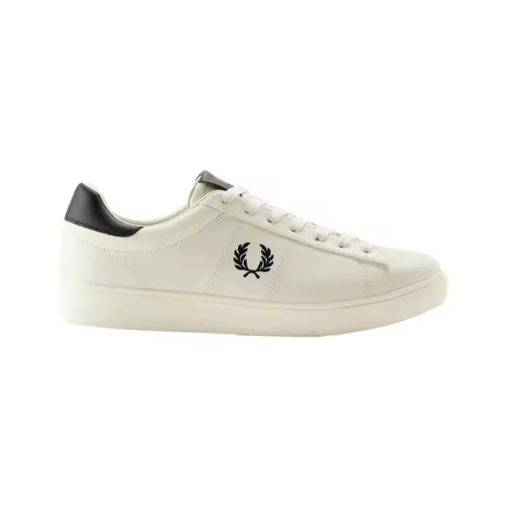 Zapatillas Fred Perry Spencer Leather para hombre en color blanco - 1